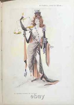 1901, Japhet, En scène, Les petites femmes de Revues, dessins art nouveau