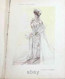 1901, Japhet, En scène, Les petites femmes de Revues, dessins art nouveau