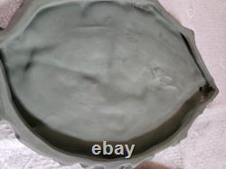 2 Plaques Wedgwood Biscuit Cameé Style Art Nouveau Femme Angelot A L'antique
