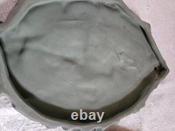 2 Plaques Wedgwood Biscuit Cameé Style Art Nouveau Femme Angelot A L'antique