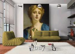 3D Belle Femme 29 Photo Papier Peint en Autocollant Murale Plafond Chambre Art