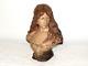 Ancien Buste En Terre Cuite Art Nouveau Goldscheider Jeune Femme Signée Gory