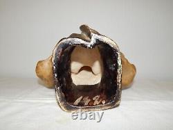 ANCIEN BUSTE en TERRE CUITE Art Nouveau Goldscheider Jeune FEMME Signée GORY