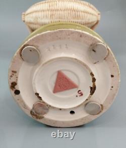 Ancien Royal Dux Porcelaine Art Nouveau Figurine D'Une Jeune Femme, C. 1912