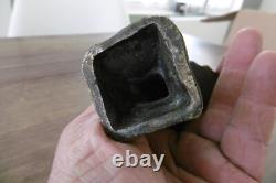 Ancien buste de femme en bronze époque art nouveau