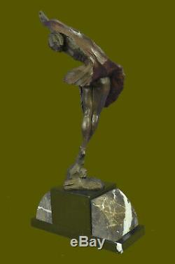 Art Déco / Nouveau Femme Nue Soldes Statue Figurine Bronze Sculpture Figurine