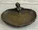 Arts Et Métiers Cendrier En Bronze Cuivré Art Nouveau Femme Nue Cadeau