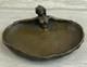 Arts Et Métiers Cendrier En Bronze Cuivré Art Nouveau Femme Nue Cadeau Soldes