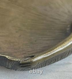 Arts Et Métiers Cendrier En Bronze Cuivré Art Nouveau Femme Nue Cadeau SOLDES