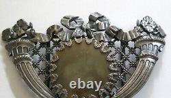 BOUCLE de CEINTURE, art nouveau, ancienne boucle de ceinture Piel Frères, P F