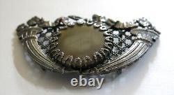 BOUCLE de CEINTURE, art nouveau, ancienne boucle de ceinture Piel Frères, P F