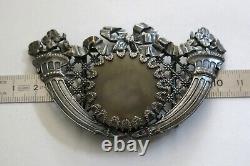 BOUCLE de CEINTURE, art nouveau, ancienne boucle de ceinture Piel Frères, P F