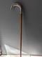 Belle Et Ancienne Canne De Femme Dandy Art Nouveau Pommeau En Argent 82 Cm