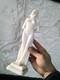 Belle Sculpture Marbre Reconstitué Phryné Frine Femme Style Art Nouveau