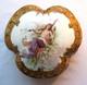 Boite à Biscuits Olibet Art Nouveau, Céramique, Femme Sur Une Branche Fleurie