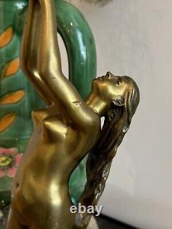 Bronze & Art Nouveau & Femme Nue & Signée Pradier