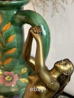 Bronze & Art Nouveau & Femme Nue & Signée Pradier