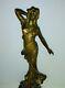 Bronze Dussart Femme Au Voile Le Réveil Art Nouveau