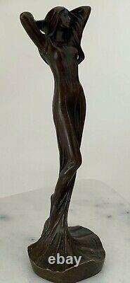 Bronze-femme, Art Nouveau Julien CAUSSÉ (1869-1909)