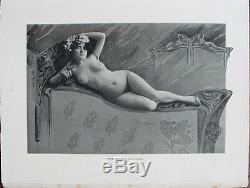 CURIOSA Serrié LE NU DECORATIF 31 photos Femmes-objets ART NOUVEAU 1911