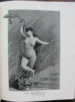 CURIOSA Serrié LE NU DECORATIF 31 photos Femmes-objets ART NOUVEAU 1911