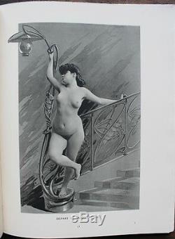 CURIOSA Serrié LE NU DECORATIF 31 photos Femmes-objets ART NOUVEAU 1911