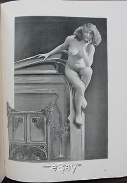 CURIOSA Serrié LE NU DECORATIF 31 photos Femmes-objets ART NOUVEAU 1911
