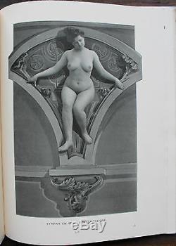 CURIOSA Serrié LE NU DECORATIF 31 photos Femmes-objets ART NOUVEAU 1911