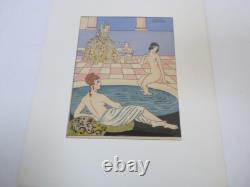 Dessin Aquarelle Femmes Maggy Monier Art Nouveau (21077)