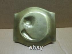Emile FERNAND DUBOIS (1869-1952) vide poche bronze femme aux dominos ART NOUVEAU