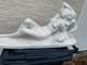 Femme A Enfant En Terre Cuite Signe Et Repertorier Art Nouveau