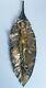 Feuille Art Nouveau Bronze Par Delperier Salon 1900 Femme Grande Taille G2114
