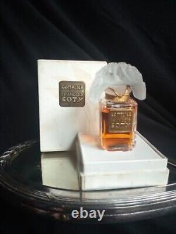 Flacon ancien de parfum COMPLICE François COTY Dans l' Esprit Art Nouveau