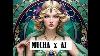 Goddesses Of The Golden Age Art Nouveau Visual Tribute