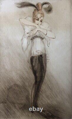 Gravure Léa Lafugie Portrait Erotique Femme Danse Tango Tangeuse 1914 7/50