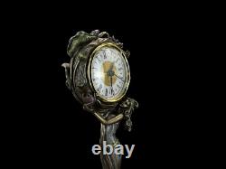 Horloge Art Nouveau Originale Avec La Femme Véronese (an10085a4)