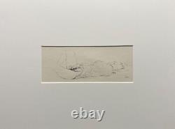 Impression Art Nouveau Femme Acte Féminin Gustav Klimt Autriche Vienne