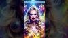 Incredible Beauty Portrait Of A Woman Art Nouveau Beauty Lush Neckline Long Blonde Hair Unusual