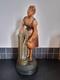 Joseph Le Guluche Sculpture En Terre Cuite Femme à La Fontaine Sujet Art Nouveau