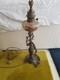 Lampe A Petrole Art Nouveau Regule Femme Iris Ernestferrand Tb Reservoir Emaille