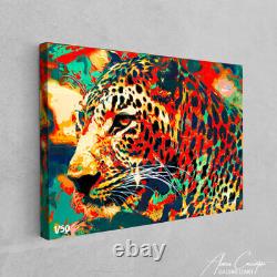 Leopard Canvas Painting Canvas Wall Art Print Picture Canvas Poster Home Decor