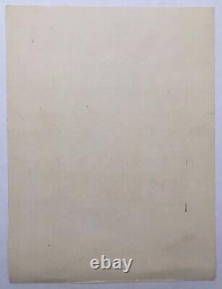 Lithographie Originiale Louis Rhead Prang's Easter Femme Art Nouveau Chaix 1897
