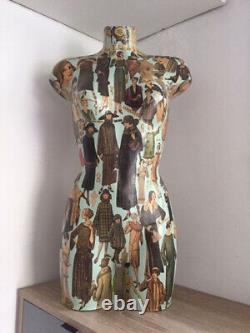 Mannequin Buste de Femme Décoratif Art Nouveau Élégantes 1920 Artisanal Design