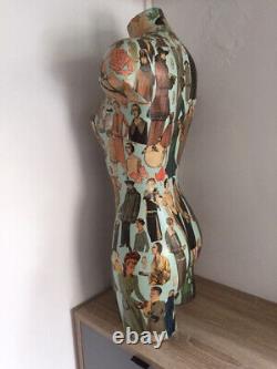 Mannequin Buste de Femme Décoratif Art Nouveau Élégantes 1920 Artisanal Design