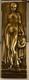 Médaille Plaque En Bronze La Baigneuse Par Turin Medal Art Déco Nouveau Femme