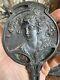 Miroir Face A Main Art Nouveau Visage Femme Etain Georges De Feure