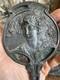 Miroir Face A Main Art Nouveau Visage Femme Etain Georges De Feure