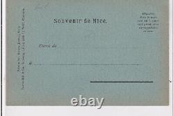 NICE carte postale illustrée pour l'exposition de 1899 (art nouveau) femme