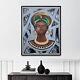 Peinture à L'huile Pour Femmes Africaines Peinte à La Main Art Mural Abstra