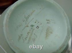Pichet Buire Antique Epoque Art-nouveau 1897 Saxe Femme Alanguie Ronde-bosse Be